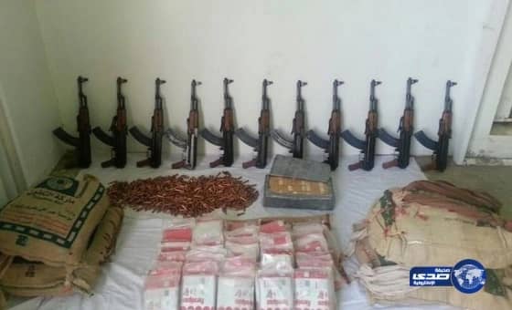 إلقاء القبض على 21 مهرباً و 4584 متسللاً وإحباط تهريب العديد من الممنوعات بحرس الحدود بعسير 