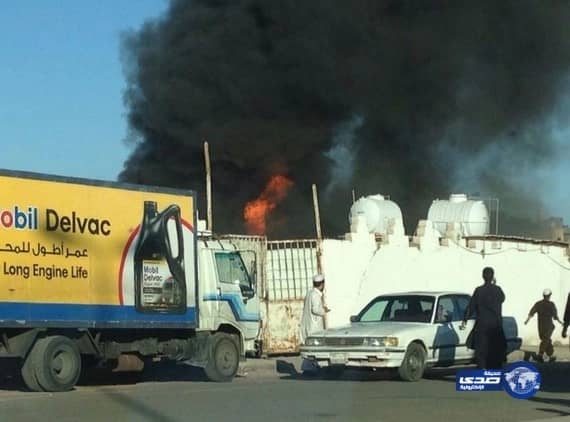 "مدني المدينة "يخمد حريق داخل حوش بحي طيبة‎ (صور)