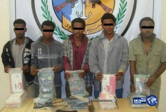 حرس الحدود بنجران يقبض على 17839 متسللا ويضبط 3112 كيلو جراماً من مادة الحشيش 