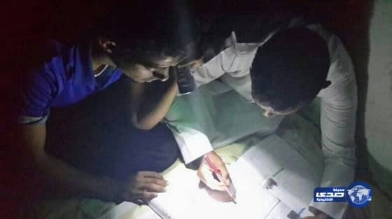 انقطاع الكهرباء عن الشبحة يقلق الطلاب وأولياء الأمور‎