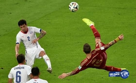 بالفيديو والصور: شيلي تخرج اسبانيا من المونديال