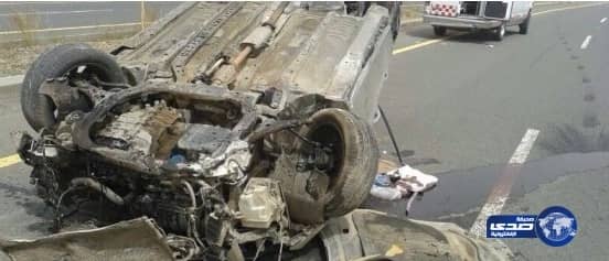 إصابة 10 من جنسيات مختلفة في انقلاب 3 سيارات بالمدينة
