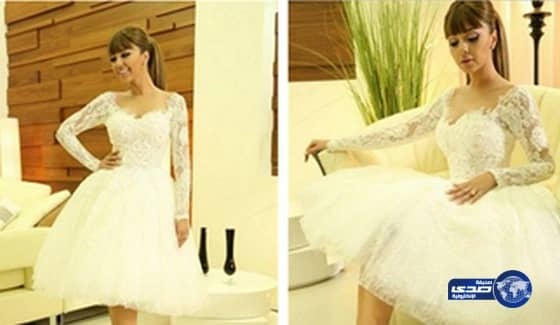 بالصور:ميريام فارس بفستان زفافها!