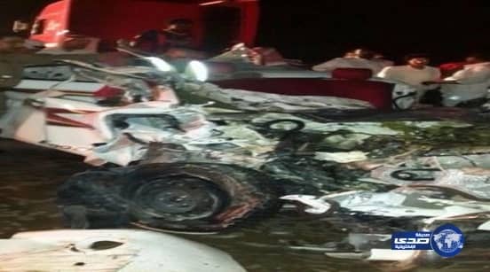 وفاة أربعة أطفال بحادث في بيشة