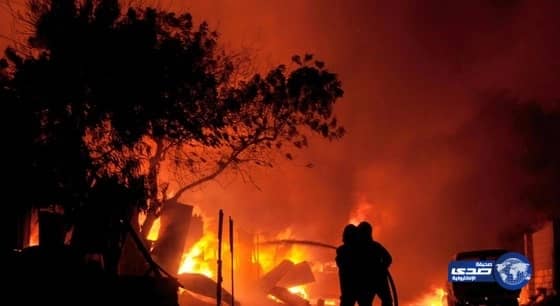  السيطرة على حريق ورش عشوائية جنوب جدة