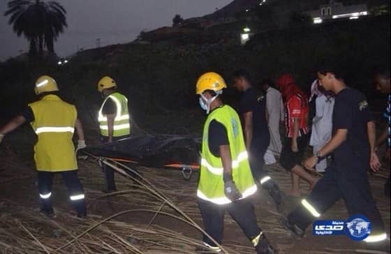  العثورعلى المفقود بوادي المرقبان شرق محافظة الليث (صور)