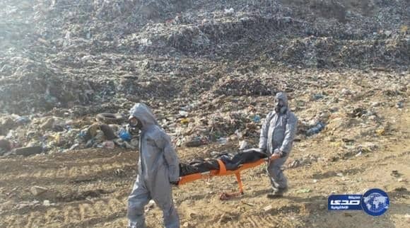 العثور على عامل متوفي سقط في مرمى النفايات بالطائف متوفى 