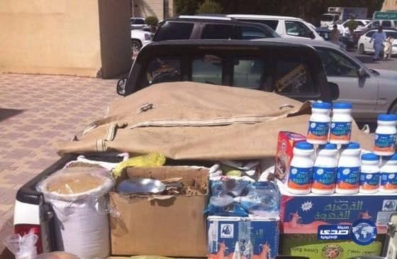 أمانة الرياض تضبط مركبة عامل جائل وتزيل مباسط عشوائية 