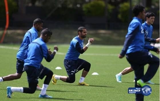 لاعبو الهلال يؤدون أولى حصصهم التدريبية في سيدني