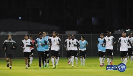 المنتخب السعودي يستأنف تدريباته استعداداً للبحرين‎ "صور"