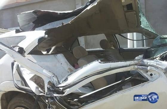 مصرع امراة وإصابة 6 في حادث تصادم  في بيش