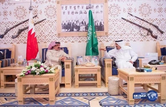 خادم الحرمين الشريفين يستقبل جلالة ملك البحرين