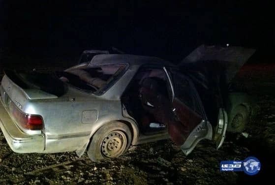 حادث سير يتسبب  باإصابتين إحداهما خطيرة بطريق الملك سعود بعقيق الباحة