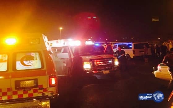  ١٢ إصابة بـ حادثين منفصلين بالمدينة