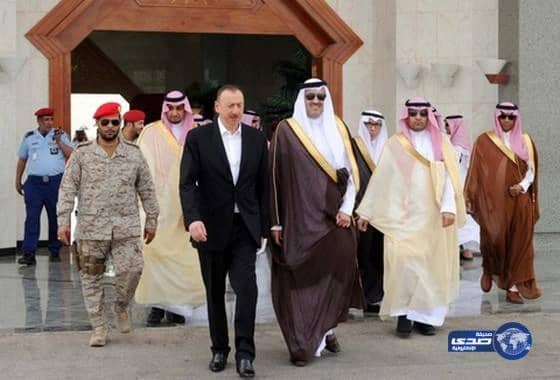 رئيس جمهورية أذربيجان يغادر المدينة المنورة بعد زيارة المسجد النبوي