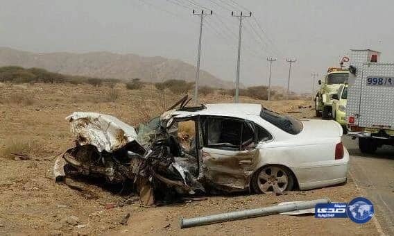 وفاة شخص بحادث مروري على طريق رجال المع