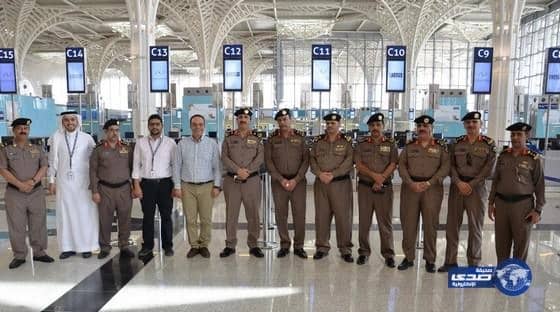 مدير شرطة المدينة يتفقد مخفر مطار الأمير محمد بن عبدالعزيز‎