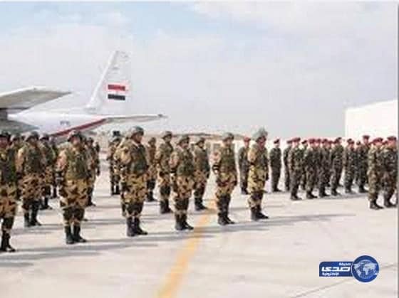 قوات مصرية تشارك في تدريب "حمد1" بالبحرين
