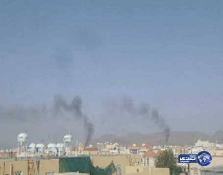 بالفيديو:وفاة مقيم وإصابة 4 بينهم طفلة سعودية إثر سقوط قذائف على نجران اليوم 