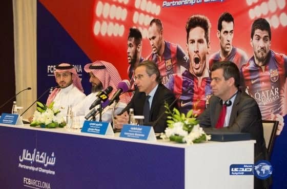 نائب رئيس برشلونة خاڤيير فاوس: تميز وقت اللياقة دعانا لتوقيع الشراكة