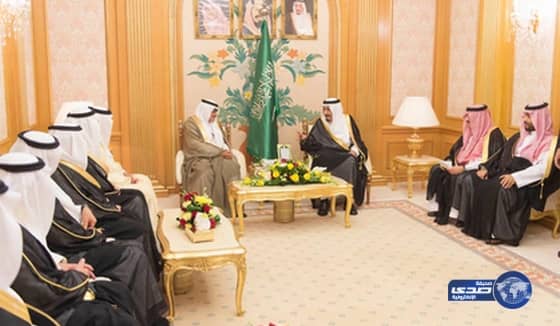 خادم الحرمين الشريفين يستقبل أصحاب السمو أمراء المناطق