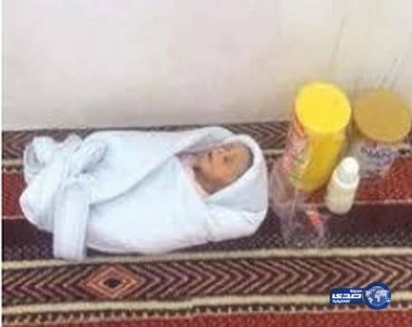 العثور على لقيطة بالشقيق