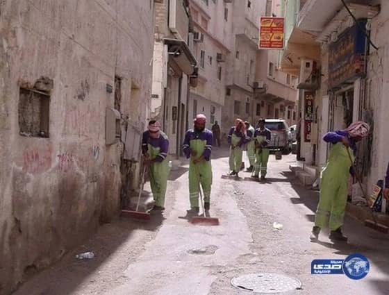 إزالة 65 طناً من النفايات بمعابدة مكة المكرمة