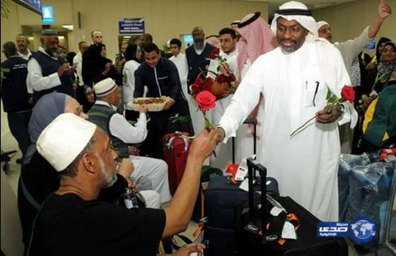 وصول أول مجموعة من حجاج الدول الأفريقية غير العربية 