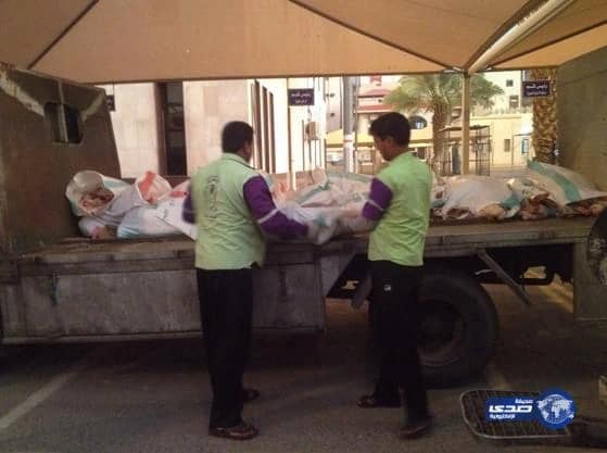 بالصور... ضبط سيارة تحمل لحومًا مجهولة المصدر بمكة‎