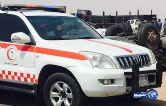 وفاة وإصابة 3 أشخاص في حادث على طريق الرياض و الدمام 