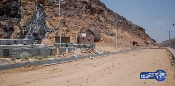 امانة نجران تنفذ حاليا مشروع لإستكمال تطوير شلال العريسة‎