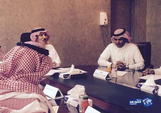 الزلفان يعقد اجتماع مع مدير عام فرع وزارة الزراعه بمنطقة الباحه‎