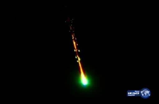 رصد كرة نارية " ساطعة خضراء" بسماء جدة 