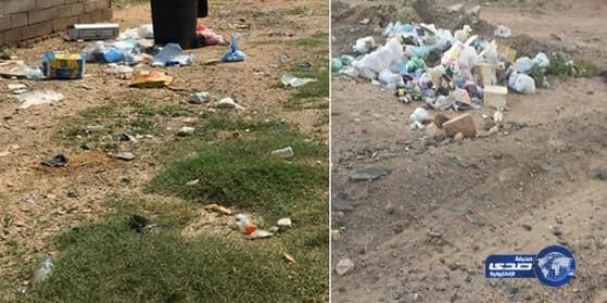 النفايات تقلق سكان ( الواصليه) بالسيل الصغير (صور)