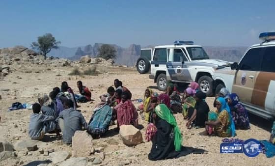 ضبط ٩٤ من مجهولي الهوية في وادي بيشة