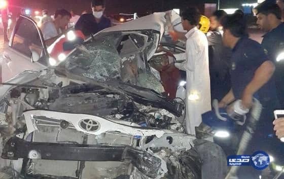 توقف خاطئ بجوار مطعم يتسبب في حادث شنيع في مركز طحي