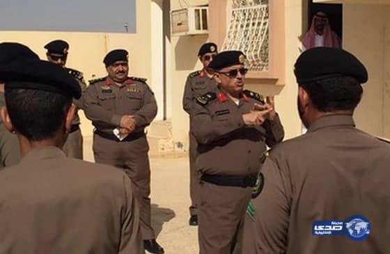 بالصور: مدير شرطة الجوف يقوم بجولة تفقدية لشرطة طبرجل‎