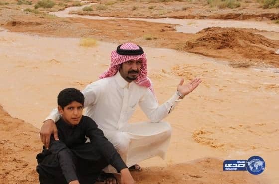 بالصور : عدسه"صدى"ترصد صور الامطار على القريات‎