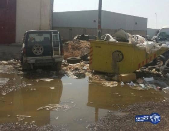 بالفيديو والصور : "عدسة صدى"تكشف خروقات بيئية وأمنية في صناعية الدائري بالرياض
