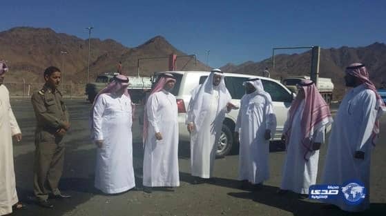  "محافظ العيص يفتتح خزان واشياب مركز المربع"(صور)