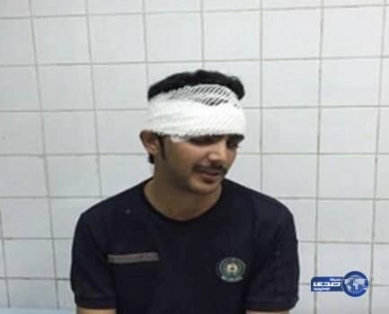 إصابة جندي بـ"المدني" أثناء مباشرة حادث طريق "حضن"