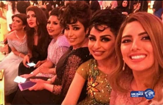 حضور بعض الفنانات لحفل زفاف الفنان فهد باسم..