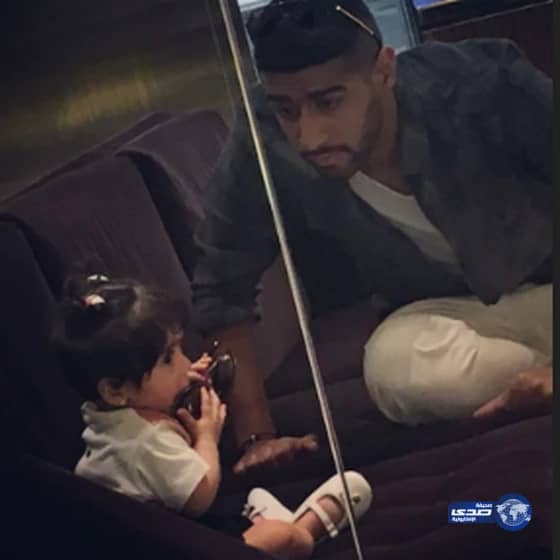 بدر الشعيبي و بنته..