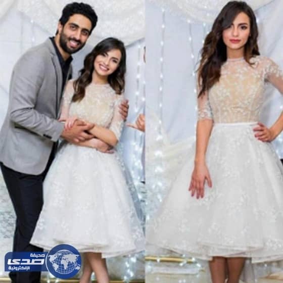 كارمن سيلمان وخطيبها..