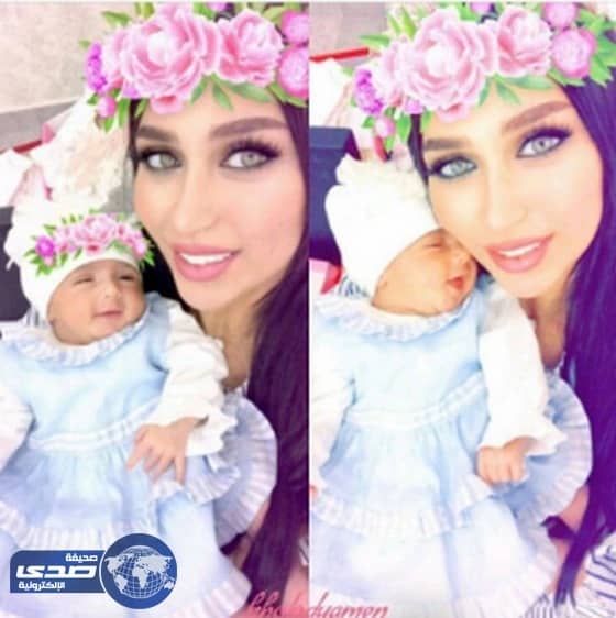 سيلفي الدكتوره خلود وبنتها..