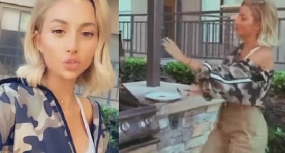 مودل روز تحتفل باليوم الوطني بوصلات رقص (فيديو)