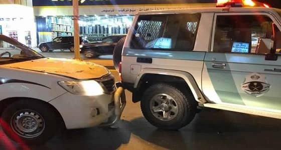 مرور الخرج يطيح بمفحط مسجل عليه عدة بلاغات