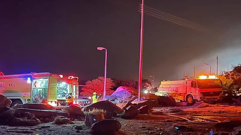 نشوب حريق في منتزه الأمير سلطان بأبها