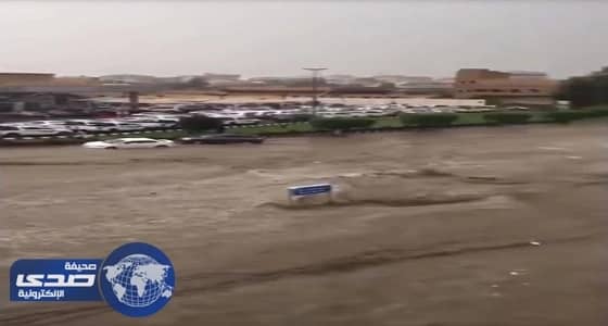 بالفيديو.. غرق المركبات بسبب سيول الطائف