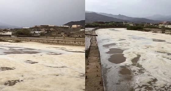 بالفيديو.. الأمطار تعاود هطولها على محافظة أضم والمراكز والقرى التابعة لها